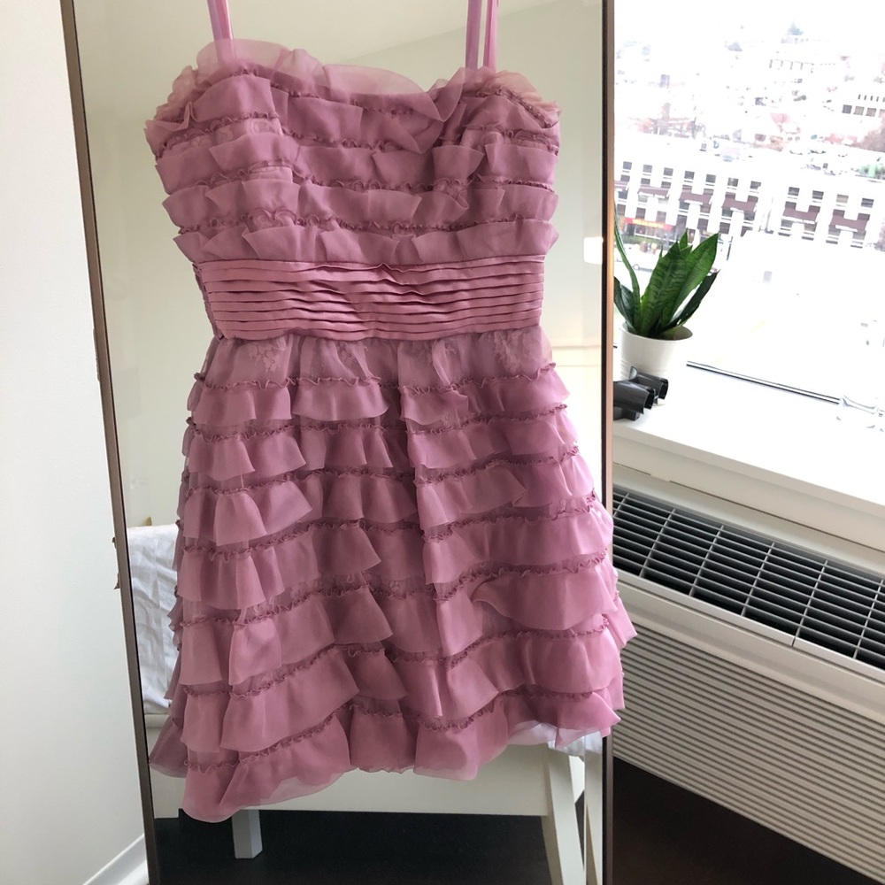 BCBGMAXAZRIA Cocktail Dress Light Plum Size 2